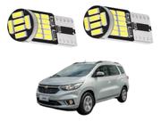 2x Lâmpada Led T10 Lanterna, Luz De Placa, Interna Spin