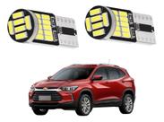 2x Lâmpada Led T10 Lanterna, Luz De Placa, Interna Tracker