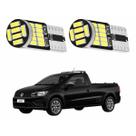 2x Lâmpada Led T10 Pingo Lanterna, Placa, Interna Vw Saveiro