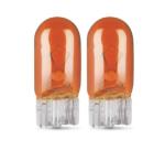 2X Lampada Pisca Lateral Vidro 12vW5W W2.1X9.5D T10 Laranja