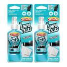 2x Luxcar Kit Limpa Telas 120 ml Pano Aplicador Fórmula 2x Luxcar Kit Limpa Telas 120 ml Pano Aplicador Fórmula