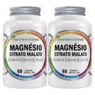 2x Magnésio Citrato Malato 60 Cápsulas 500mg - Flora nativa do Brasil