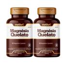 2x Magnésio Quelato 60 Capsulas 500mg - Melfort