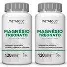 2x Magnesio Treonato Formula Importada 240Cáps Metabolic Farma 2x Magnesio Treonato Formula Importada 240Cáps Metabolic Farma
