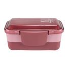 2x Marmita Lancheira Pote - Rosa - vai ao Micro-ondas de 2 Andares 950ml - Jacki Design 2x Marmita Lancheira Pote - Rosa - vai ao Micro-ondas de 2 Andares 950ml - Jacki Design