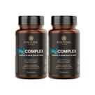 2x Mg Complex 4 Tipos de Magnésio 90Caps Essential Nutrition Sabor:Neutro