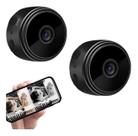 2x Mini Câmeras Pequenas Espiã Wificam Wifi Hd 1080p Visão Noturna