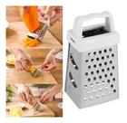 2X Mini Ralador Pequeno Queijo Aço Inox Confeiteiro Noz Mosc