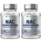 2x Nac 600mg Puro Concentrado 120 Cápsulas Ecomev