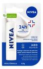 2X Nivea Protetor Labial Med Repair Fps15 4,8G