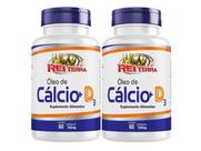 2x Óleo De Cálcio + Vitamina D3 60 Capsulas 500mg Rei Terra 2x Óleo De Cálcio + Vitamina D3 60 Capsulas 500mg Rei Terra