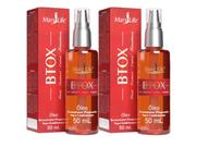 2x Óleo Reconstrutor Progressivo Btox 50ml MaryLife 2x Óleo Reconstrutor Progressivo Btox 50ml MaryLife