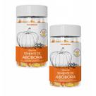 2x Óleo Semente De Abóbora 1000mg- Vitamina E- 60 Cápsulas 2x Óleo Semente De Abóbora 1000mg- Vitamina E- 60 Cápsulas