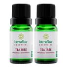 2x Óleos Essencial de Melaleuca Tea Tree 10ml - TerraFlor