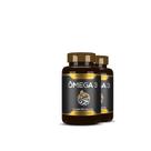 2x omega 3 oleo de peixe premium 120caps hf suplementos
