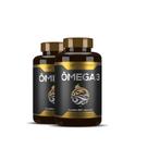 2x omega 3 oleo de peixe premium 180caps hf suplementos
