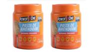 2x Pastas De Amendoim Power One Integral 1kg crocante
