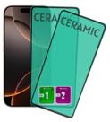 2x Película Ceramica 9d Curvada Proteção Para Iphone 16 Pro
