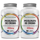 2x Picolinato De Cromo Puro 120 Cápsulas Flora Nativa do Brasil
