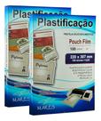 2X Plástico Para Plastificação A4 Mares 200 Folhas 0,05