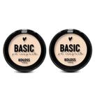 2x Pó Compacto Basic Cor 01 Koloss