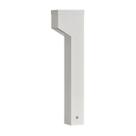 2x Poste Balizador Luminária Jardim 1 Foco Branco P/ MR11 ST2766 2x Poste Balizador Luminária Jardim 1 Foco Branco P/ MR11 ST2766