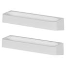2x Prateleira de Banheiro Suporte Shampoo Sabonete OU Branco
