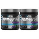 2x Pre Treino Pre-Night Sem Cafeína Body Action Uva 200g -
