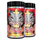 2x Pre Treino Psichotic Hell Frutas Vermelhas 300g - Demons