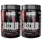 2x Pre treino Vasculor Darkness Frutas Amarelas 300g