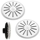 2x Ralo Fundo Inox Anti Hair Cabelo Piscina Alvenaria Inaqua