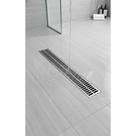 2x Ralo Linear 15x50cm Alumínio + Caixa Coletora 2x Ralo Linear 15x50cm Alumínio + Caixa Coletora