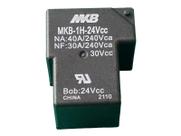 2x Rele 24v 30/40amp - Mkb-1h-24vcc 6Pinos Mkb