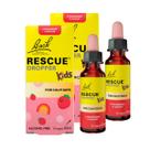 2x Rescue Remedy Kids Gotas Morango Floral De Bach 10ml