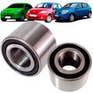 2x Rolamentos Traseira C3 Clio Kwid Peugeot Megane Logan