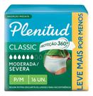 2X Roupa Íntima Plenitud Classic Para Incontinência P/M-16 U