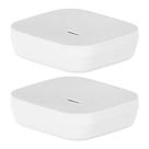 2x Saboneteira de Bancada Banheiro com Drenagem Ou Branco
