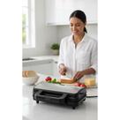 2x Sanduicheira e Grill Inox 900W 110V Aberta 180º 2x Sanduicheira e Grill Inox 900W 110V Aberta 180º