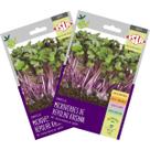 2X Sementes Brotos Microverdes de Repolho Krishna Super ISLA