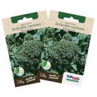2X Sementes de Brócolis Ramoso Piracicaba TOPSEED