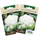 2X Sementes de Couve-Flor Piracicaba de Verão TOPSEED