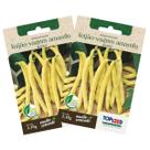 2X Sementes de Feijão Vagem Rasteiro Amarelo Baixo TOPSEED