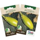 2X Sementes de Jiló Comprido (Verde Claro) TOPSEED