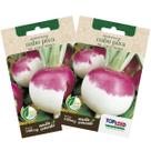 2X Sementes de Nabo Pêra de Colo Roxo TOPSEED