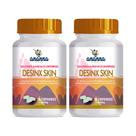 2x Suplemento Desinx Skin e Vitamina C 60 Comp 1000mg