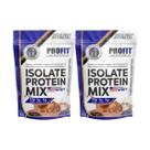 2x Suplemento Isolate Protein Mix Profit 900g Cappuccino 2x Suplemento Isolate Protein Mix Profit 900g Cappuccino