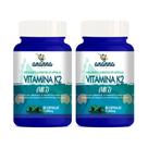 2x Suplemento Vitamina K2 e MK7 60 Caps 500mg 2x Suplemento Vitamina K2 e MK7 60 Caps 500mg