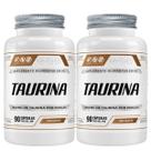 2x Taurina 100% Pura 90 Cápsulas 1600mg Dose - Flora Nativa do Brasil