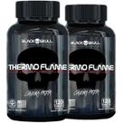 2x Thermo Flame Termogênico 120 Tab Cada Black Skull