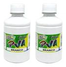 2X Tinta Pva Fosco 500ml 7101 Branco